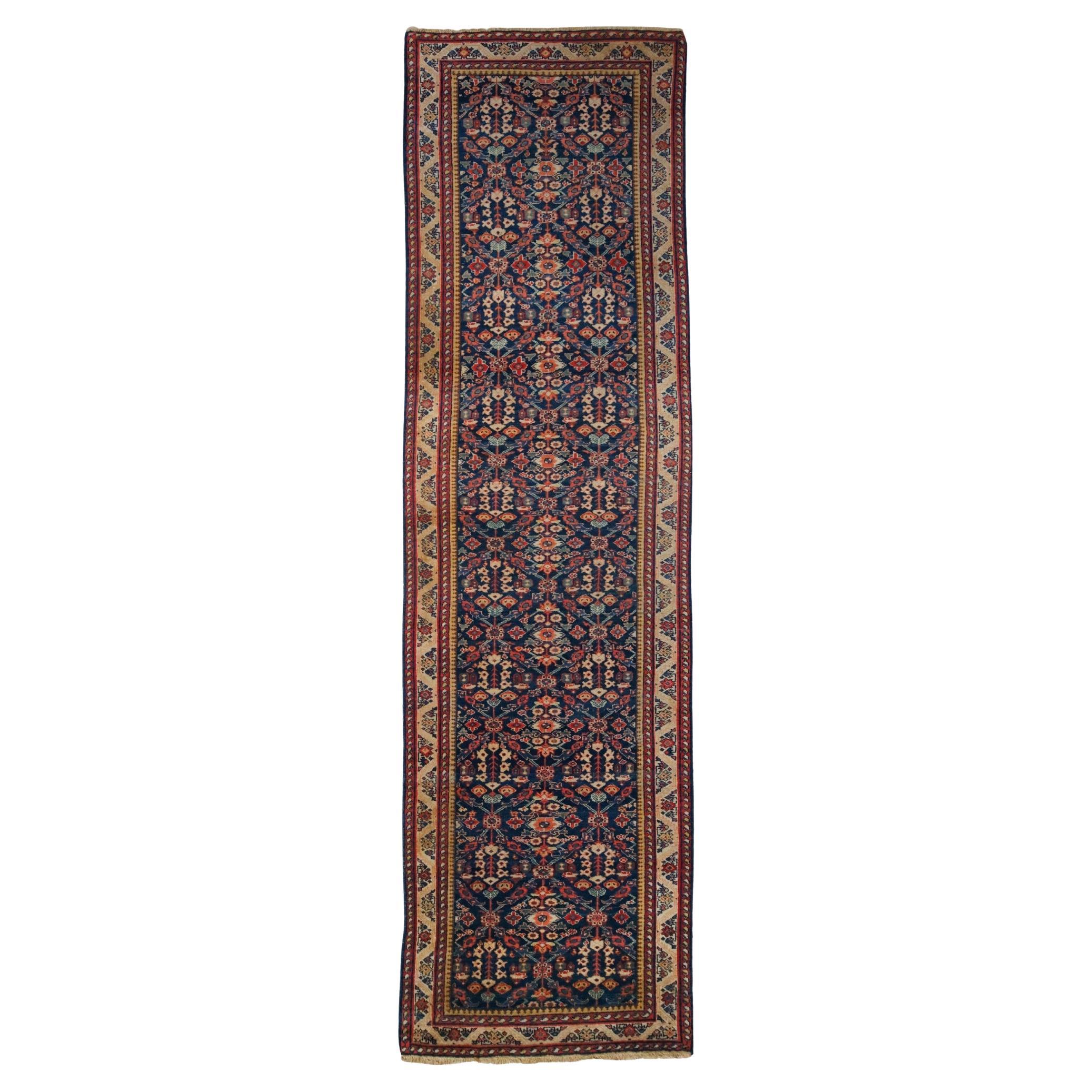 Late of 19th Century Antique Mahal Runner