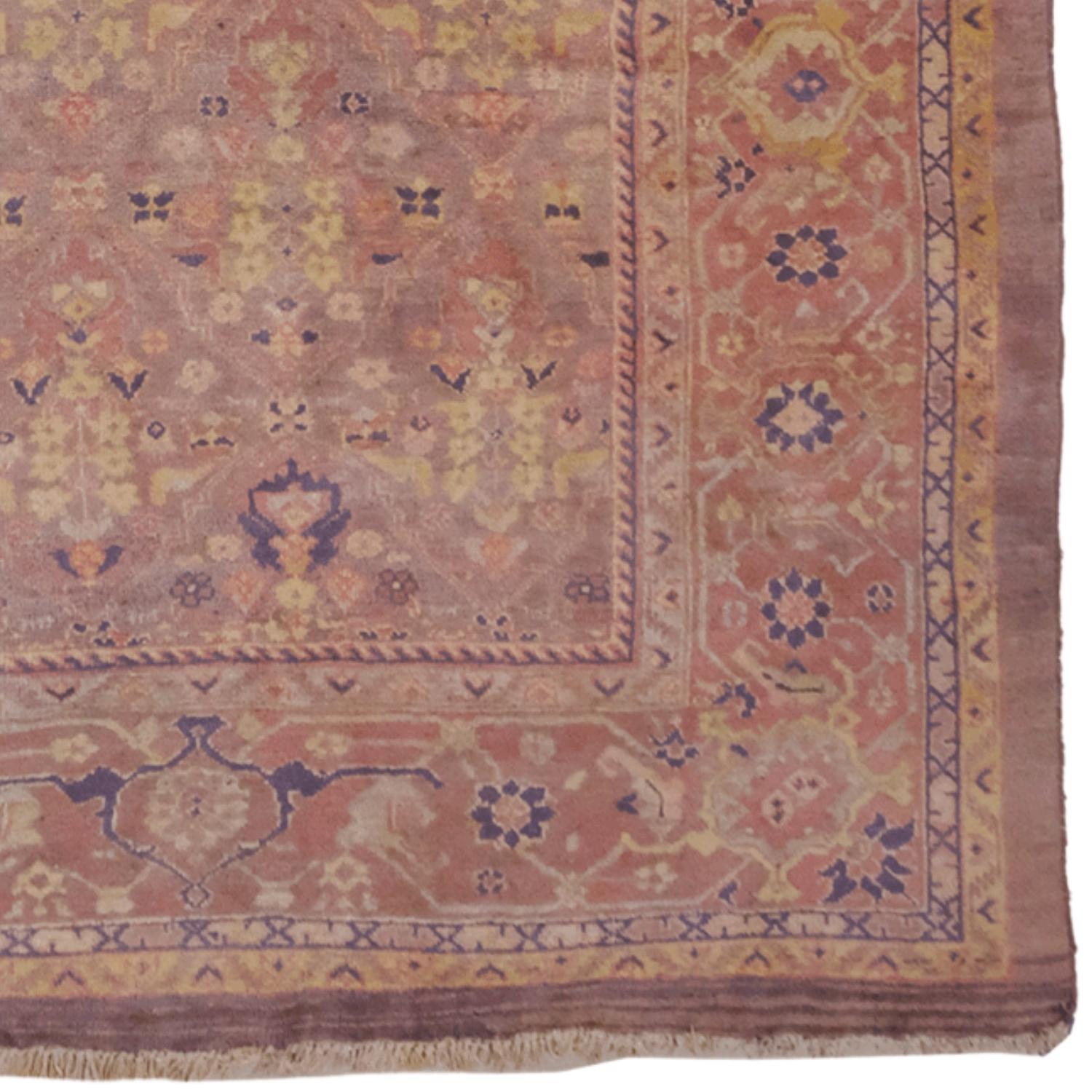Fin du 19e siècle Tapis persan ancien Mahal Bon état - En vente à Sultanahmet, 34