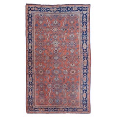 Late of 19th Century Antique Persian Mahal Carpet