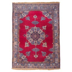 Late of 19th Century Antique Tehran Carpet