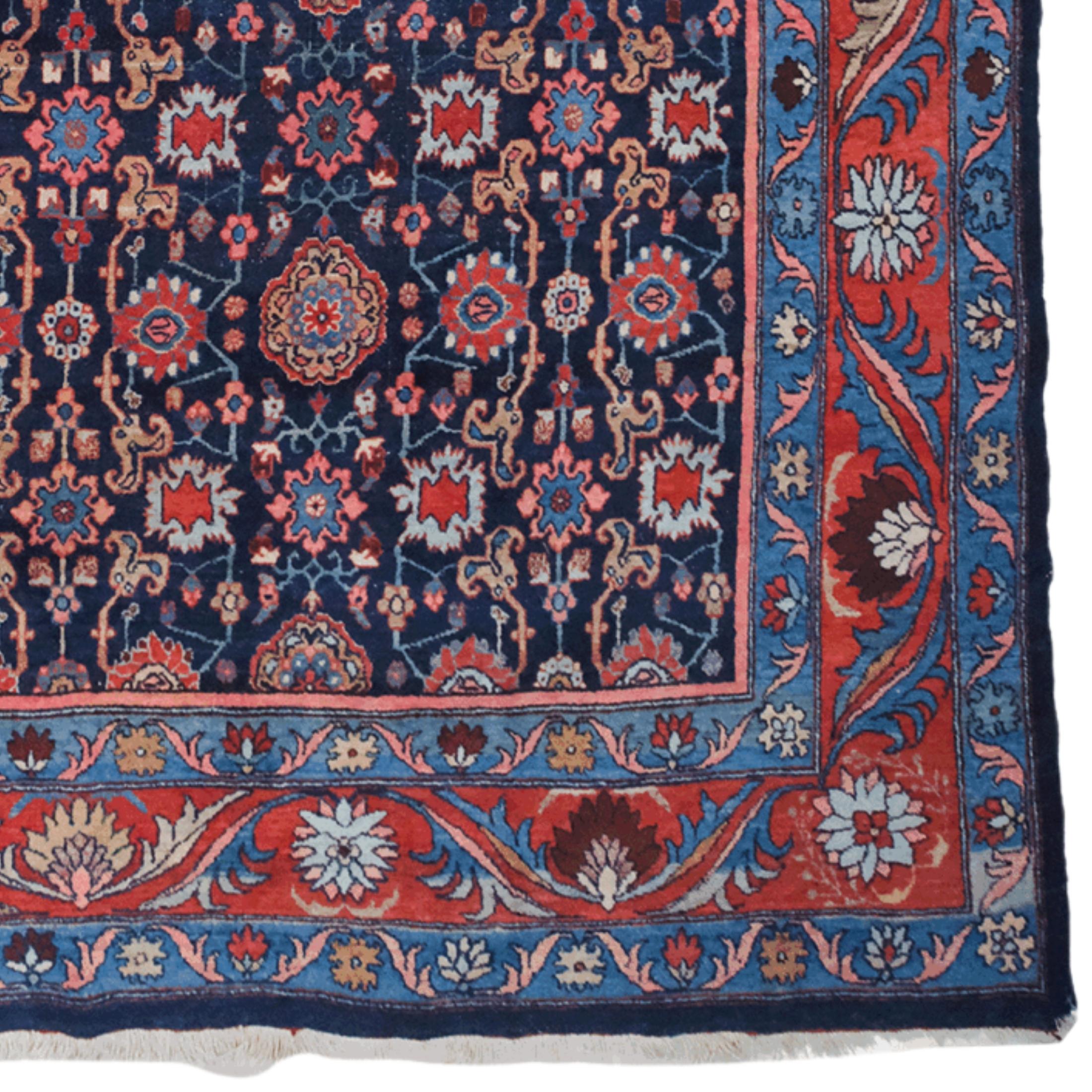 Tapis Bidjar de la fin du 19e siècle Bon état - En vente à Sultanahmet, 34