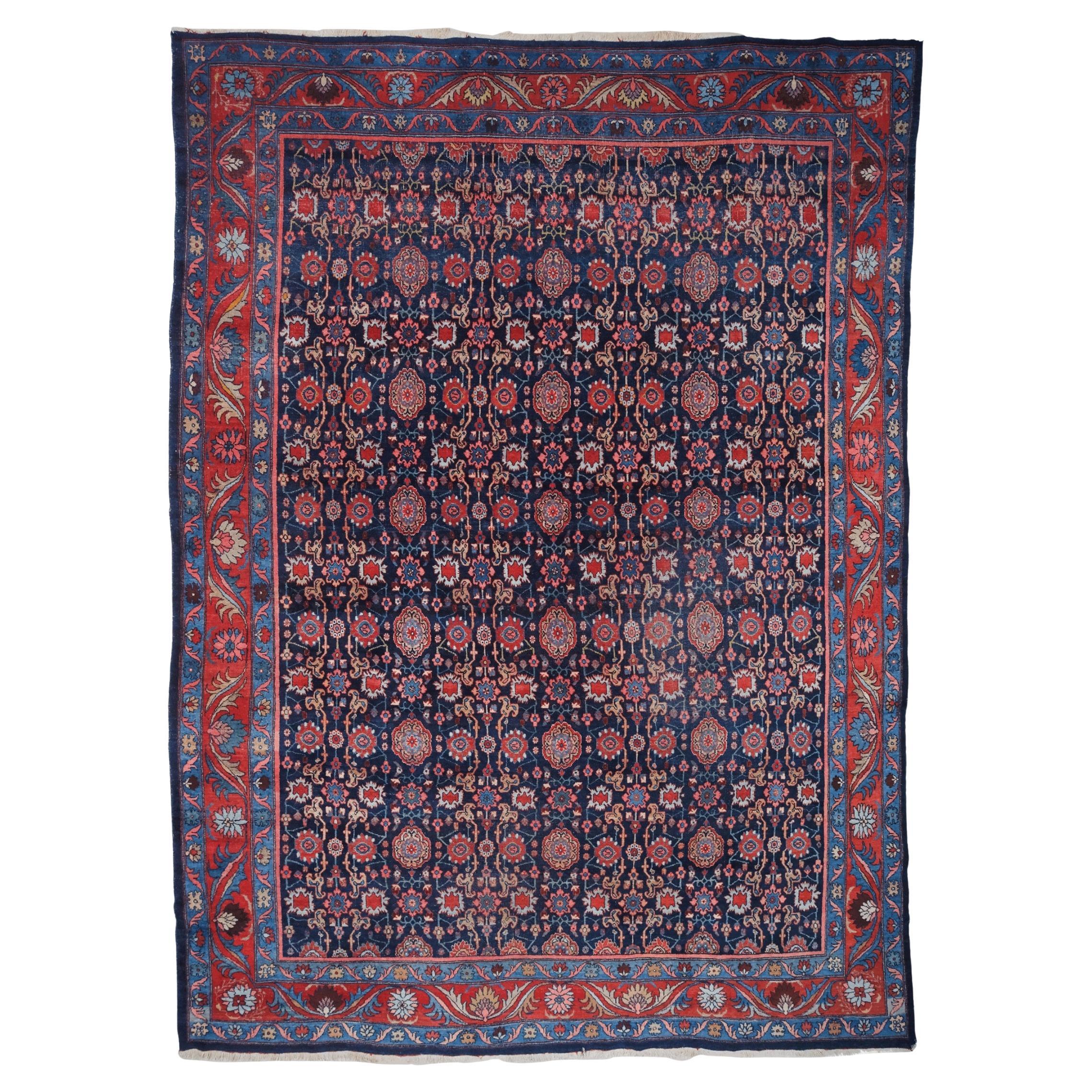 Tapis Bidjar de la fin du 19e siècle en vente