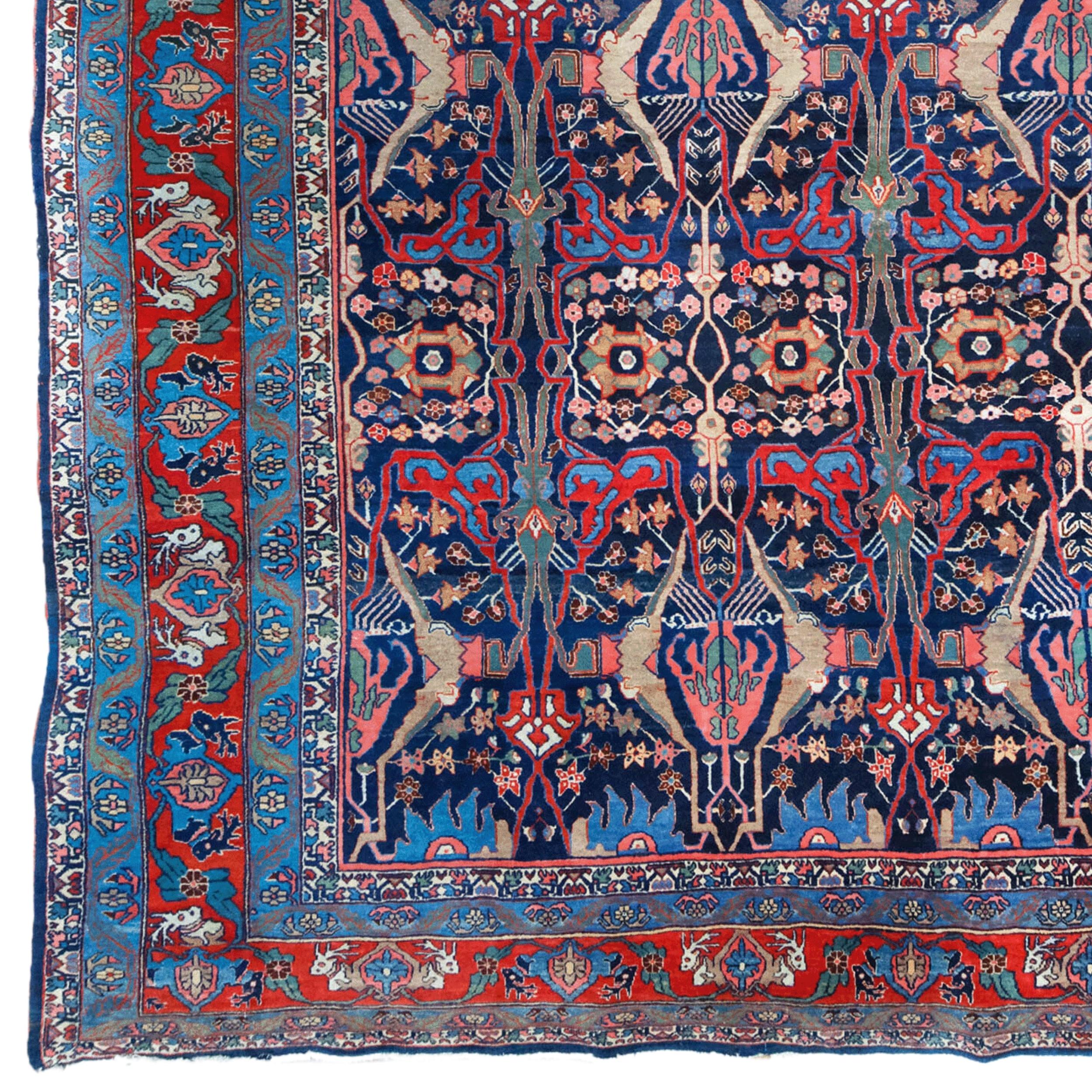 Bidjar-Teppich im Gerrus-Design des späten 19. Jahrhunderts

Bekannt als 