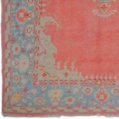 Late of 19th Century Ushak Carpet