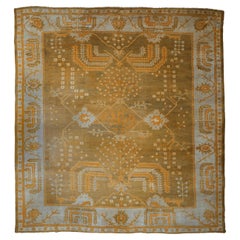 Late of 19th Century Ushak Carpet