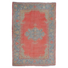 Late of 19th Century Ushak Carpet
