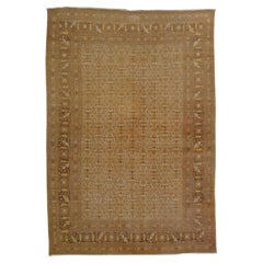 Late of the 19th Century Antique Tabriz Carpet