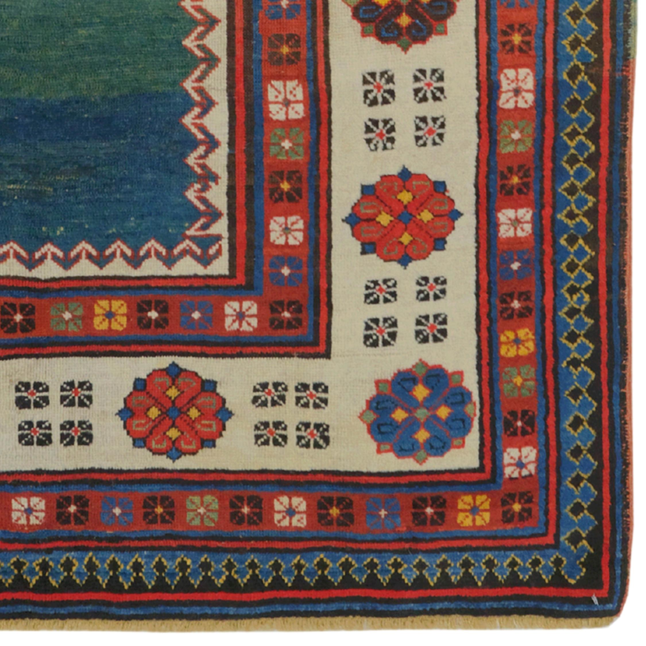 Tapis caucasien Talish de la fin du 19e siècle Bon état - En vente à Sultanahmet, 34