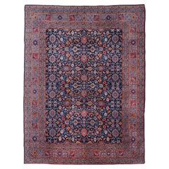 Late of The 19th Century Persian Yazd Carpet