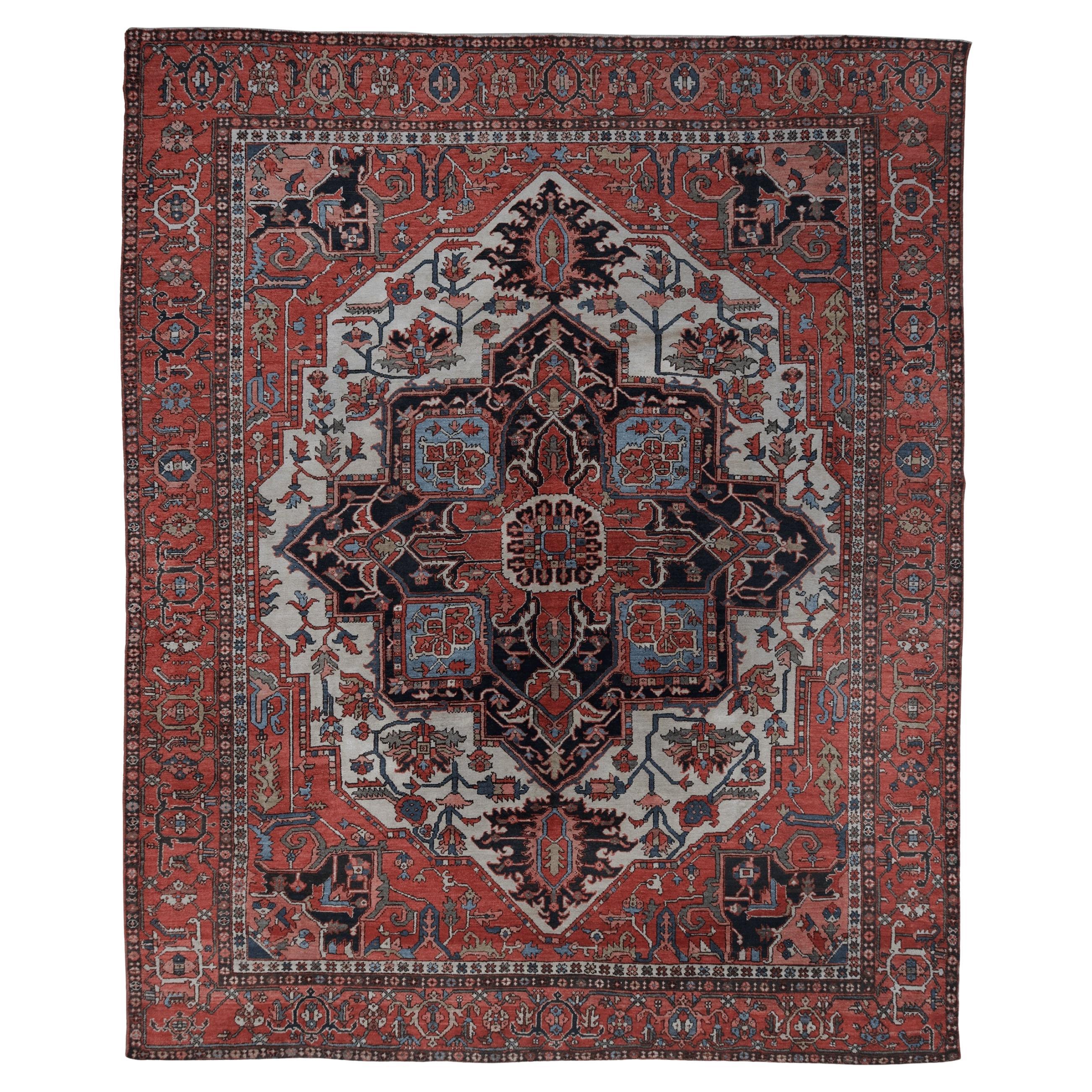 Tappeto Serapi della fine del XIX secolo