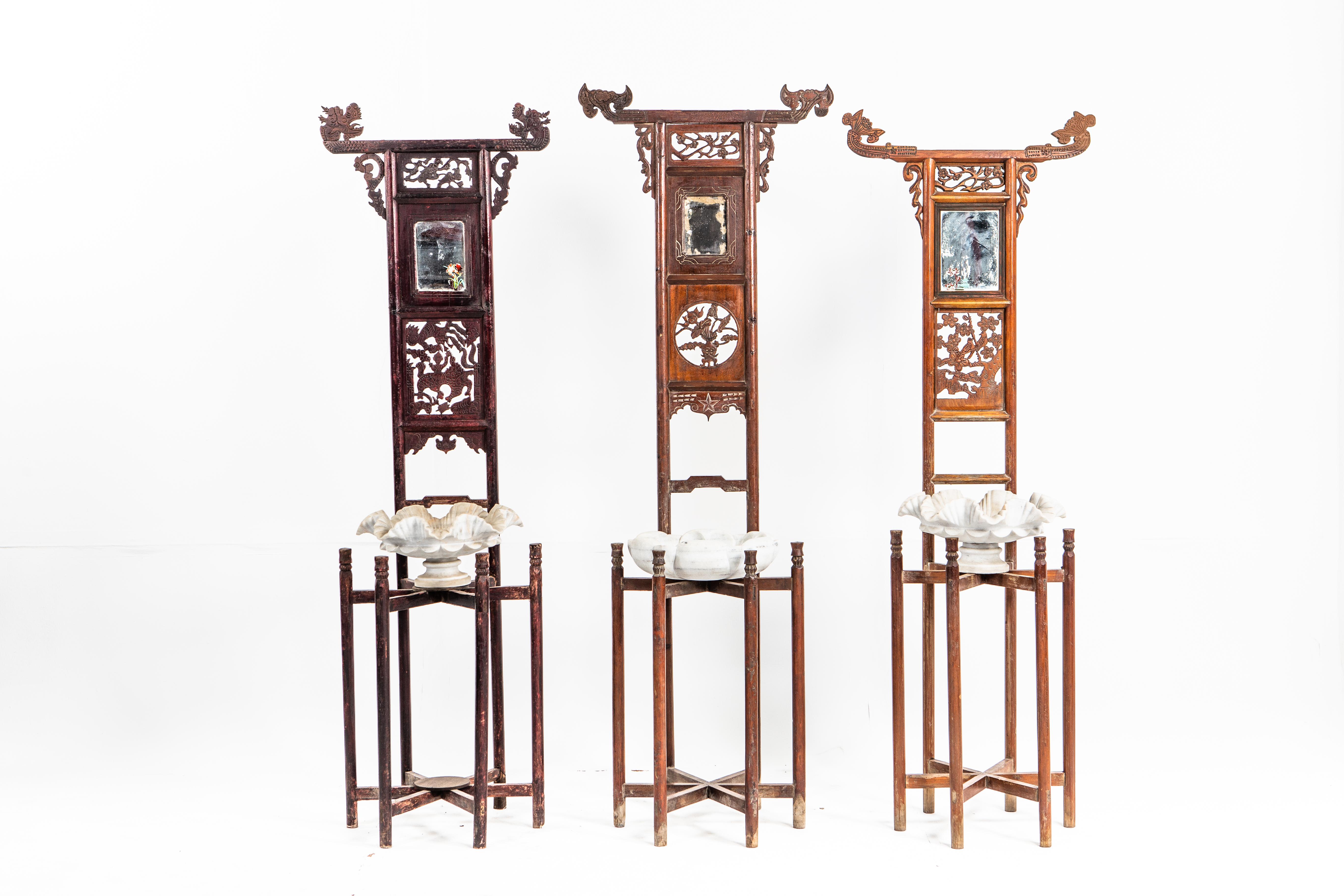19th Century Late Qing Dynasty Washstand