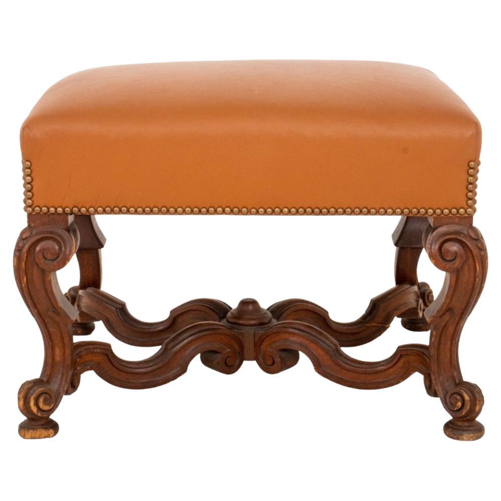 Late Regence Louis XV Style Upholstered Tabouret For Sale