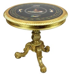 Vintage Late Regency Giltwood Centre Table Attributed to Gillows