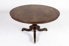 Late Regency Mahogany Centre Table
