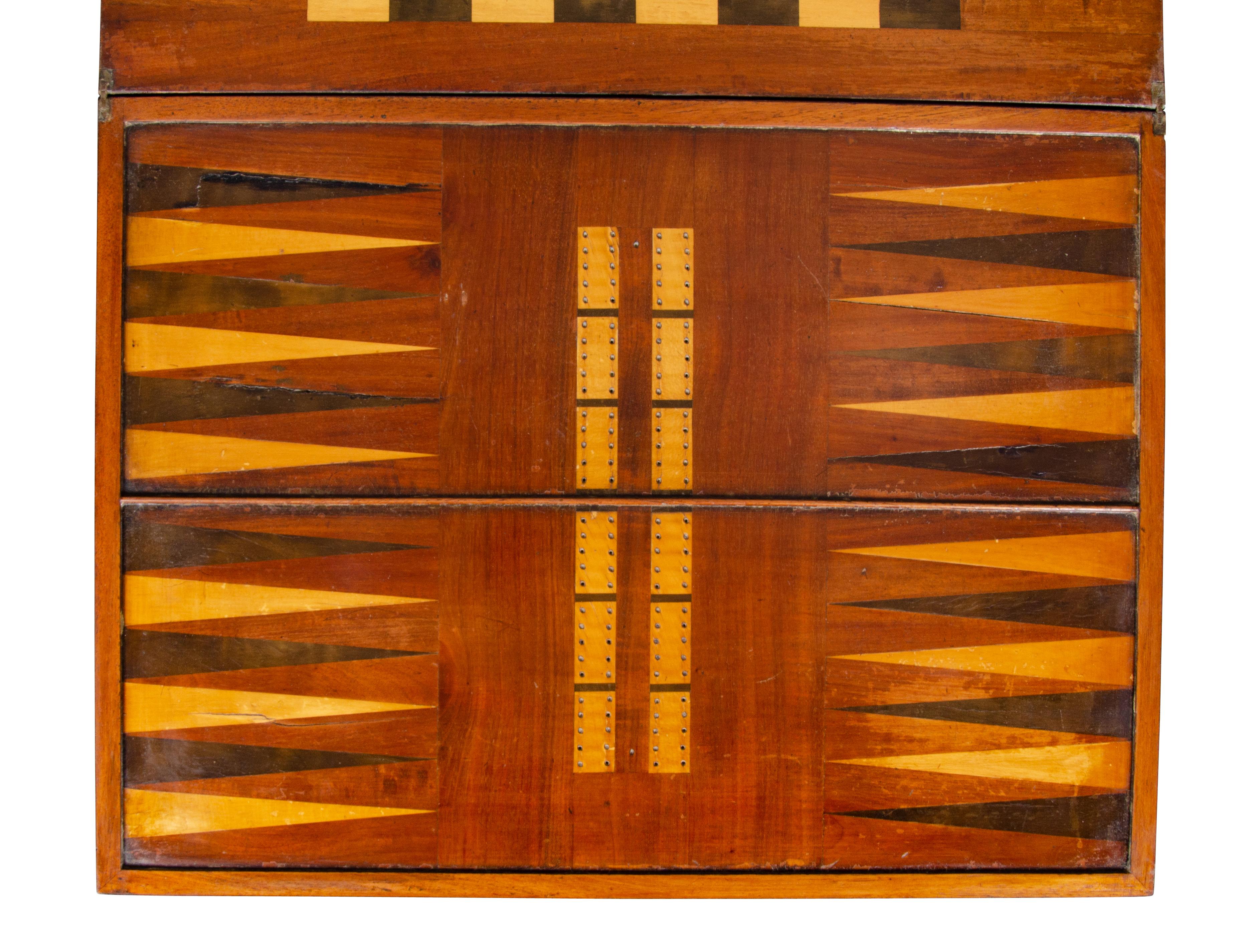 Spieltisch aus Mahagoni im späten Regency-Stil im Angebot 8