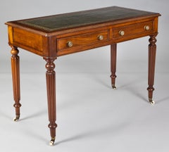 Late Regency Mahogany Small Writing Table, circa 1830