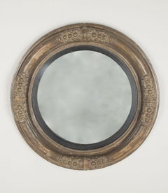Late Regency Period Gilt Convex Mirror