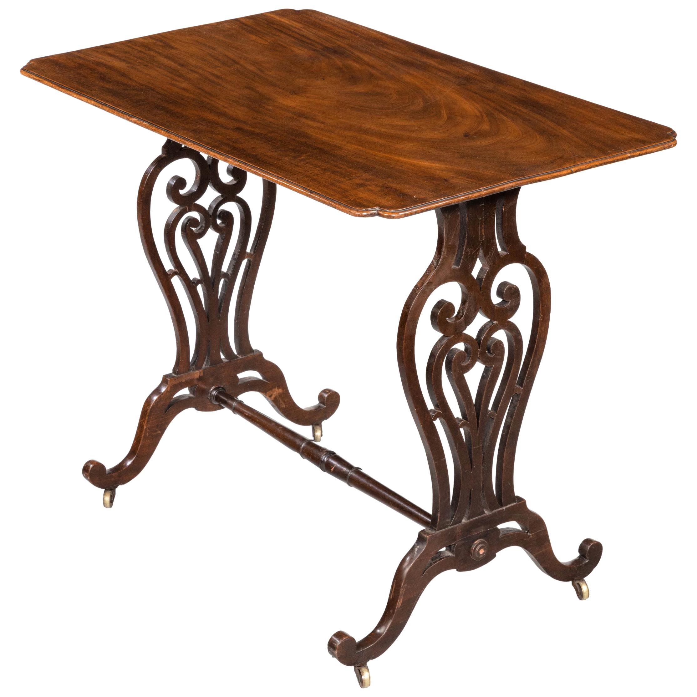 Regency Period Rosewood Centre Table at 1stDibs