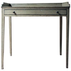 Antique Late Regency Period Painted Pine Side Table/Washstand, circa 1825-1830
