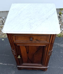 Late Regency Period Rosewood Cabinet with Stone Top