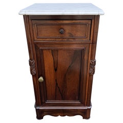 Late Regency Period Rosewood Cabinet with Stone Top