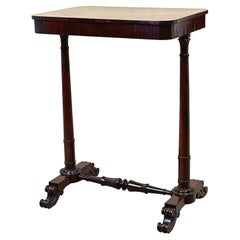 Antique Late Regency Rosewood Occasional Table