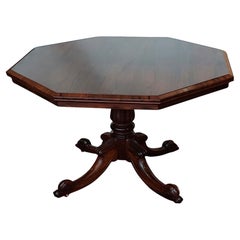 Antique Late Regency Rosewood Tilt Top Breakfast Table 