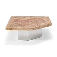 Late Roman Tiger Mosaic Table