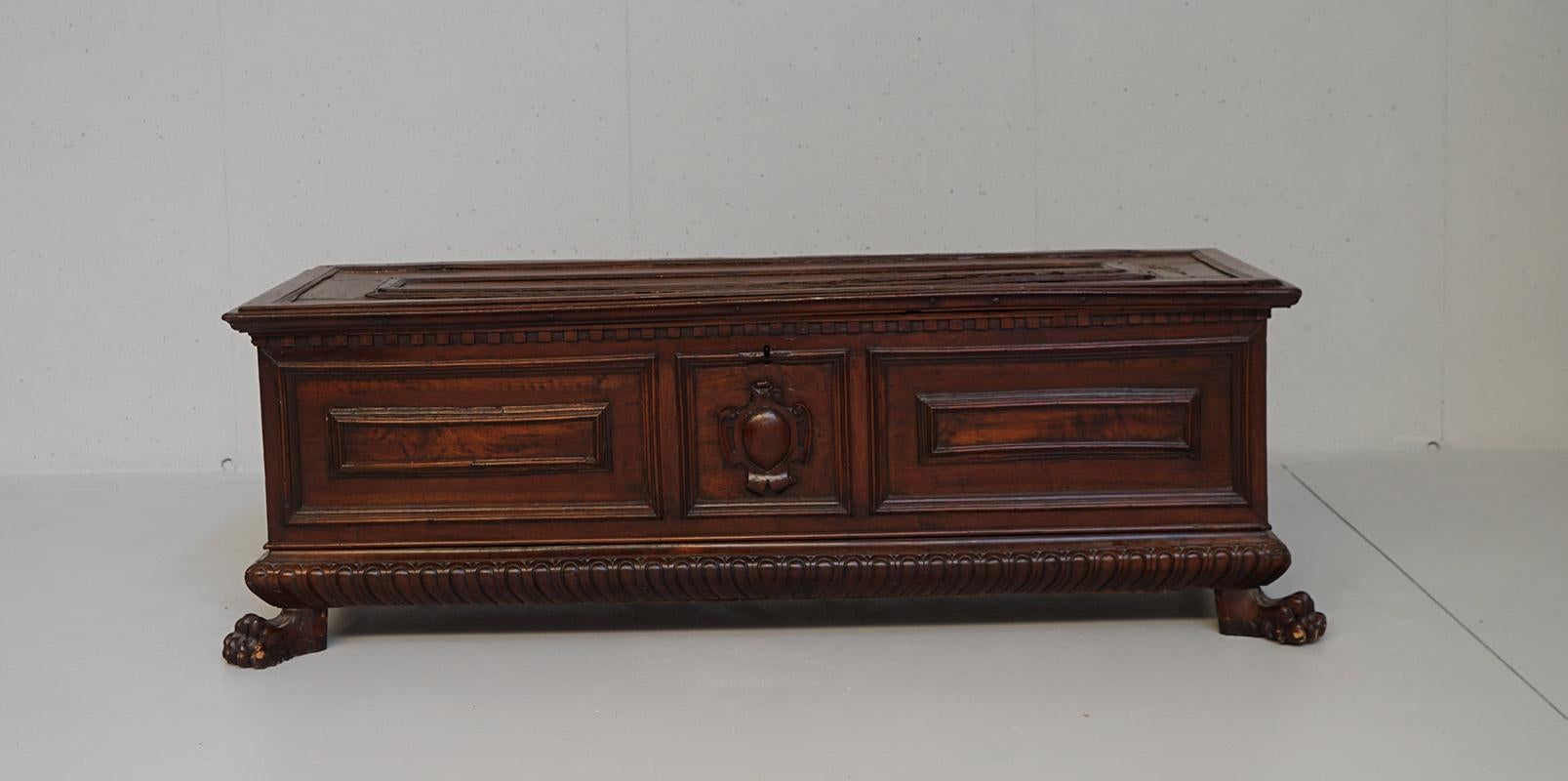 European Late Sixteenth Century Chest For Sale
