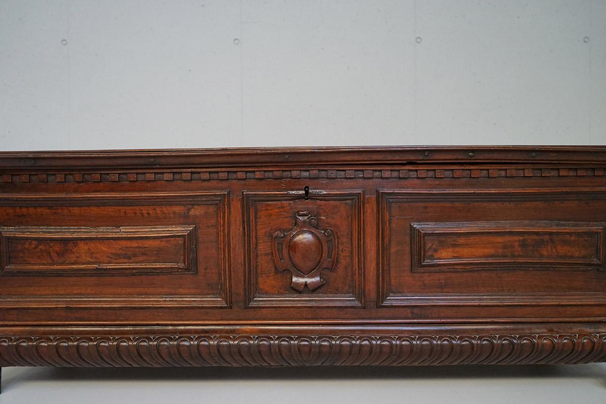 Wood Late Sixteenth Century Chest For Sale