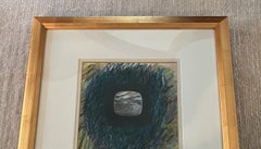 Late Twentieth Century Abstract Pastel by Veronica Benning