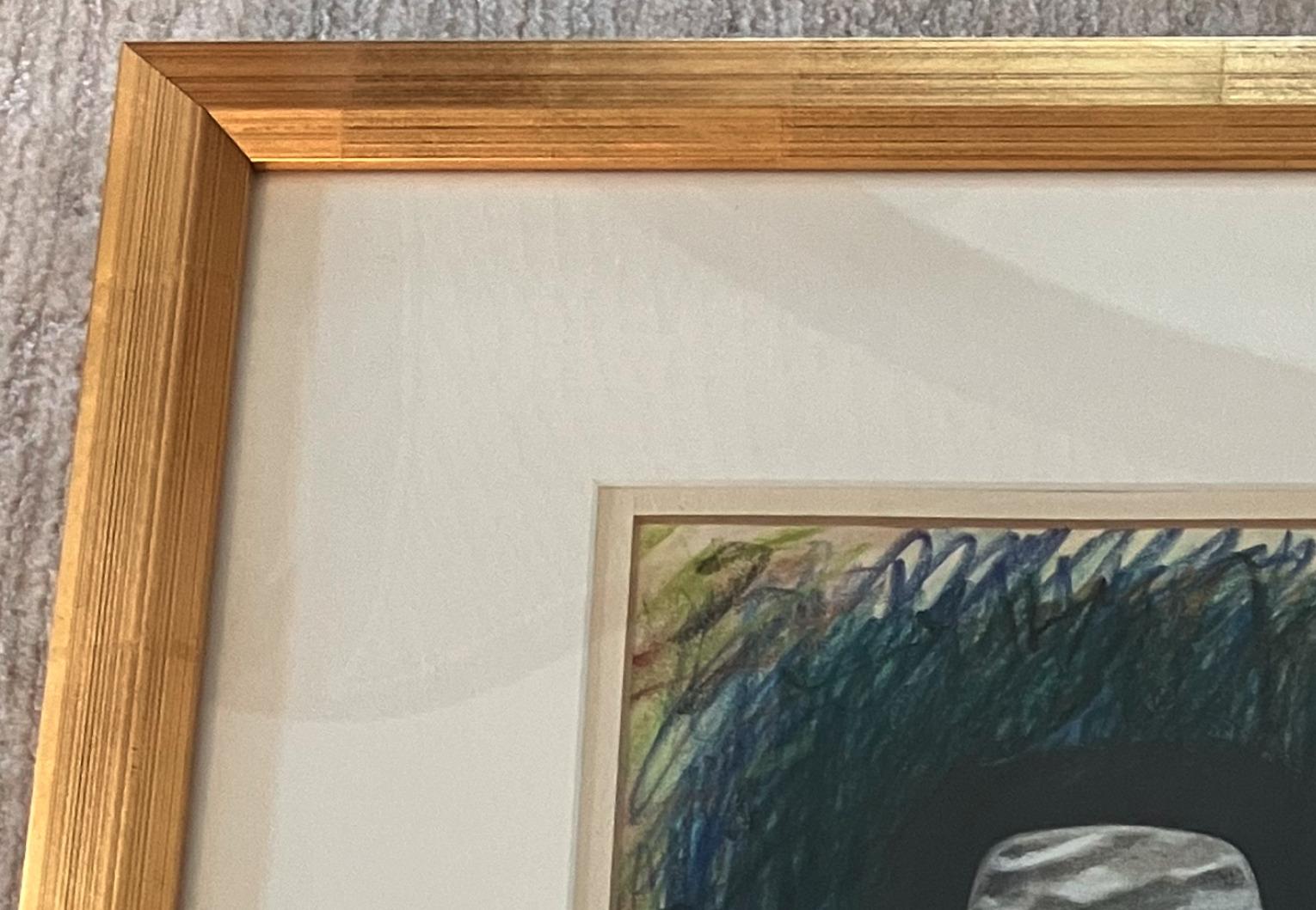 Late Twentieth Century Abstract Pastel by Veronica Benning In Good Condition For Sale In Winnetka, IL