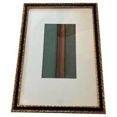 Late Twentieth Century 'Tomato' Abstract Pastel by Veronica Benning