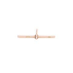 Late Victorian 15 Carat Rose Gold Antique T-bar Pendant, Circa 1900