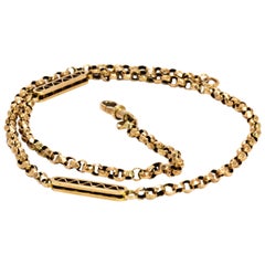 Late Victorian 9 Carat Gold Necklace