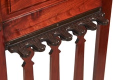 Late Victorian Art Nouveau Wall Mounted Hall Stand