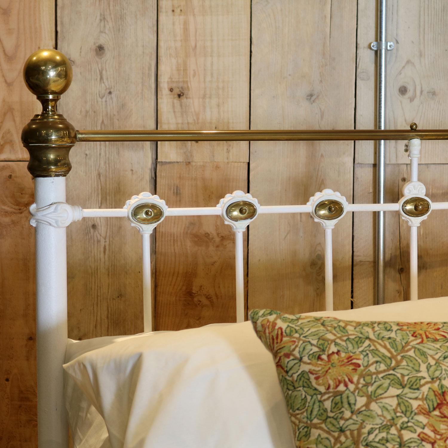 antique brass and iron beds