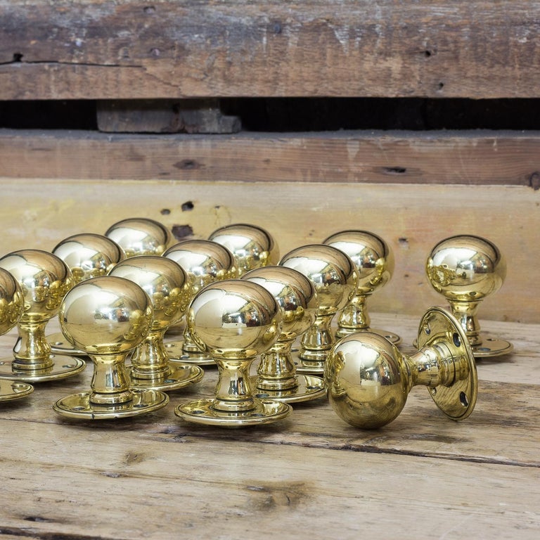 Late Victorian Brass Door Knobs at 1stDibs victorian door knobs, victorian brass door handles