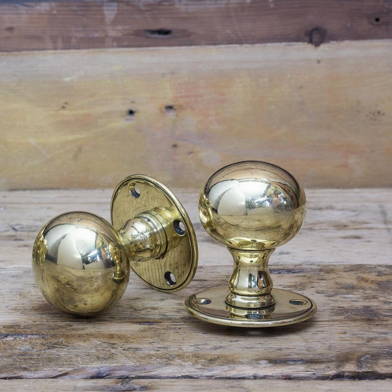 Late Victorian Brass Door Knobs at 1stDibs victorian door knobs, victorian brass door handles