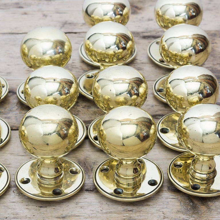 Late Victorian Brass Door Knobs at 1stDibs victorian door knobs