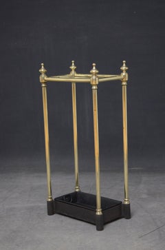 Late Victorian Brass Umbrella Stand
