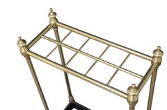 Late Victorian Brass Umbrella Stand