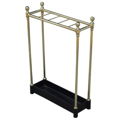 Late Victorian Brass Umbrella Stand