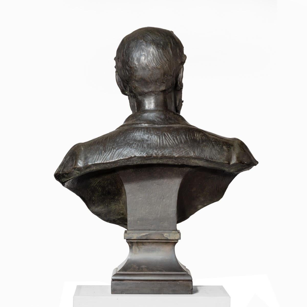 Late Victorian Bronze Study of Dr Stanley Armitage by Sir Thomas Brock  In Good Condition In Lymington, Hampshire