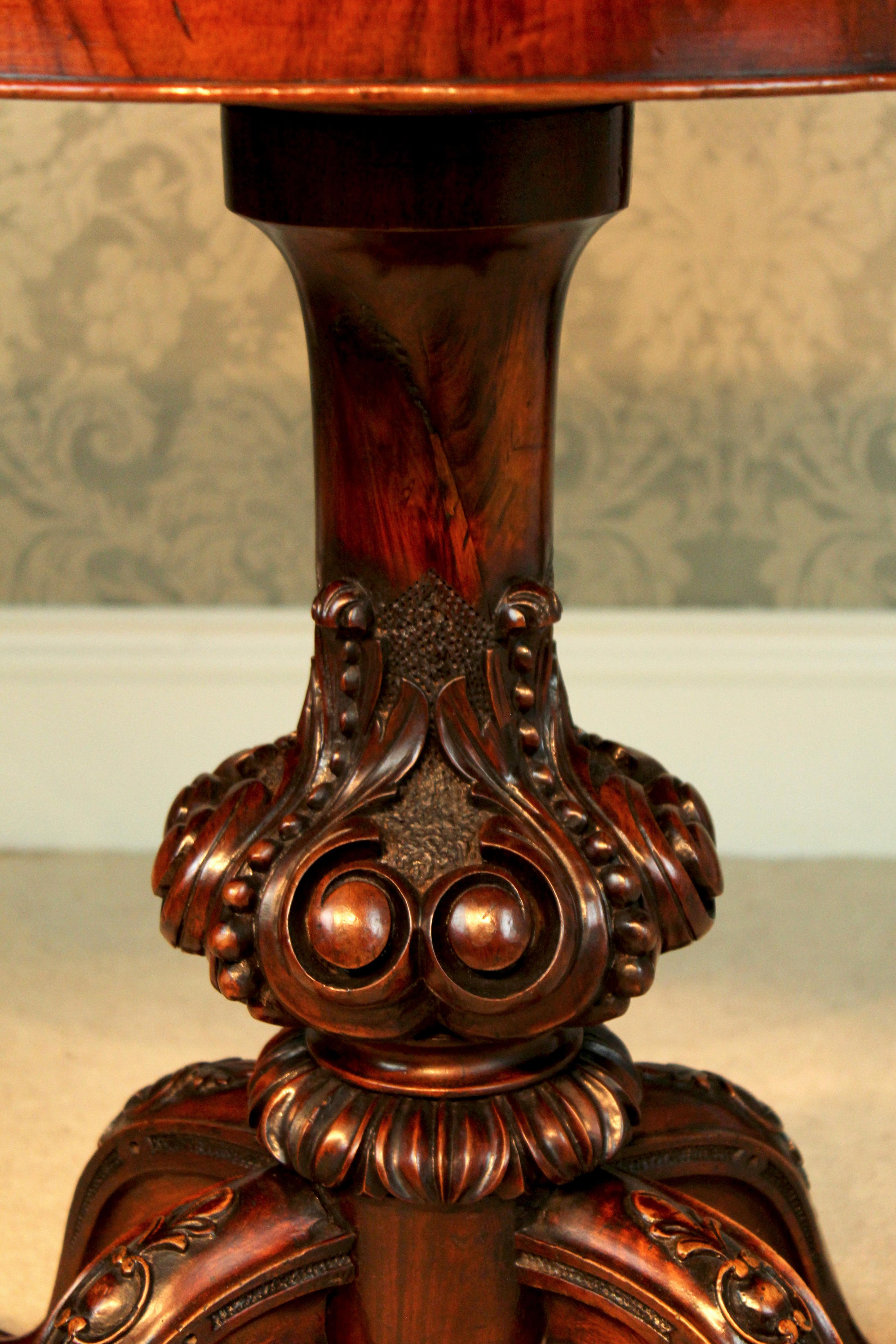 High Victorian Late Victorian Burr Walnut Serpentine Shape Card Table For Sale