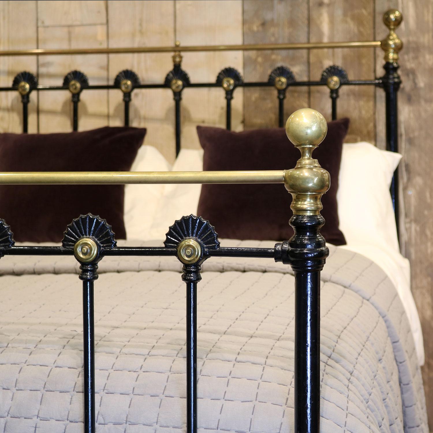 victorian cast iron bed frame