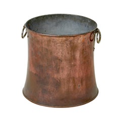 Late Victorian copper and brass decorative vessel