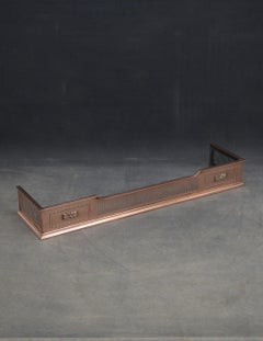 Late Victorian Copper Fender