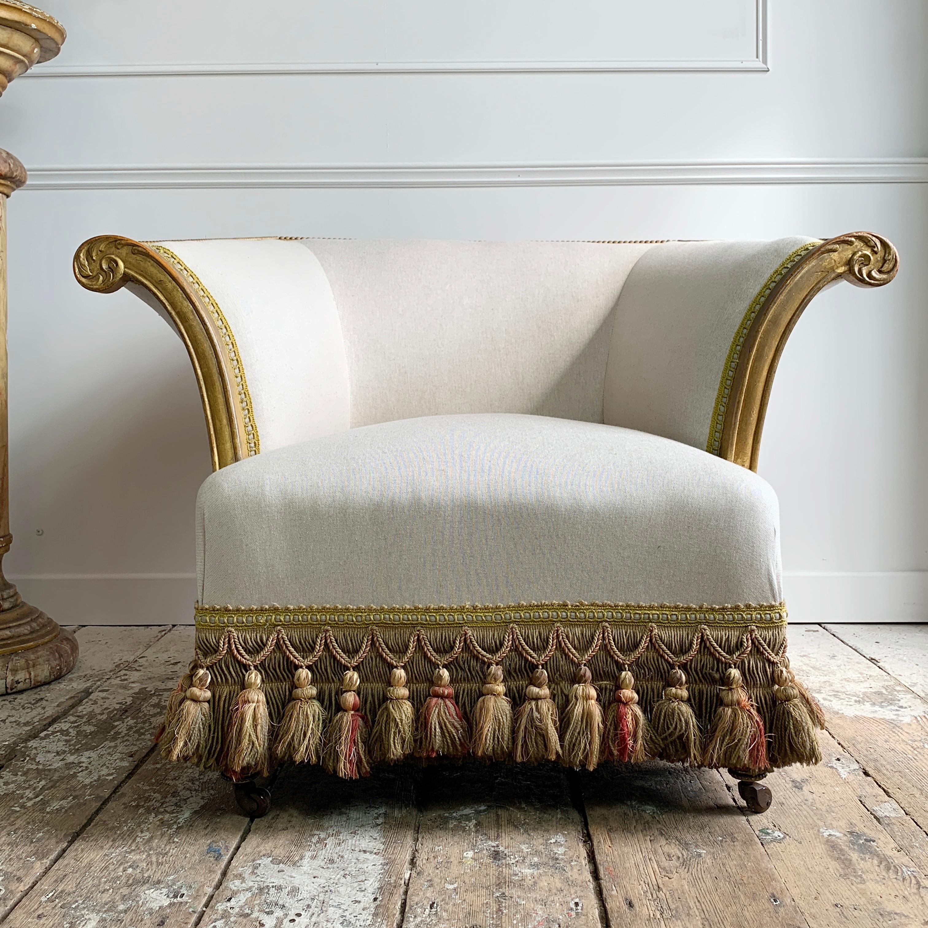 Late Victorian Country House Armchair 4