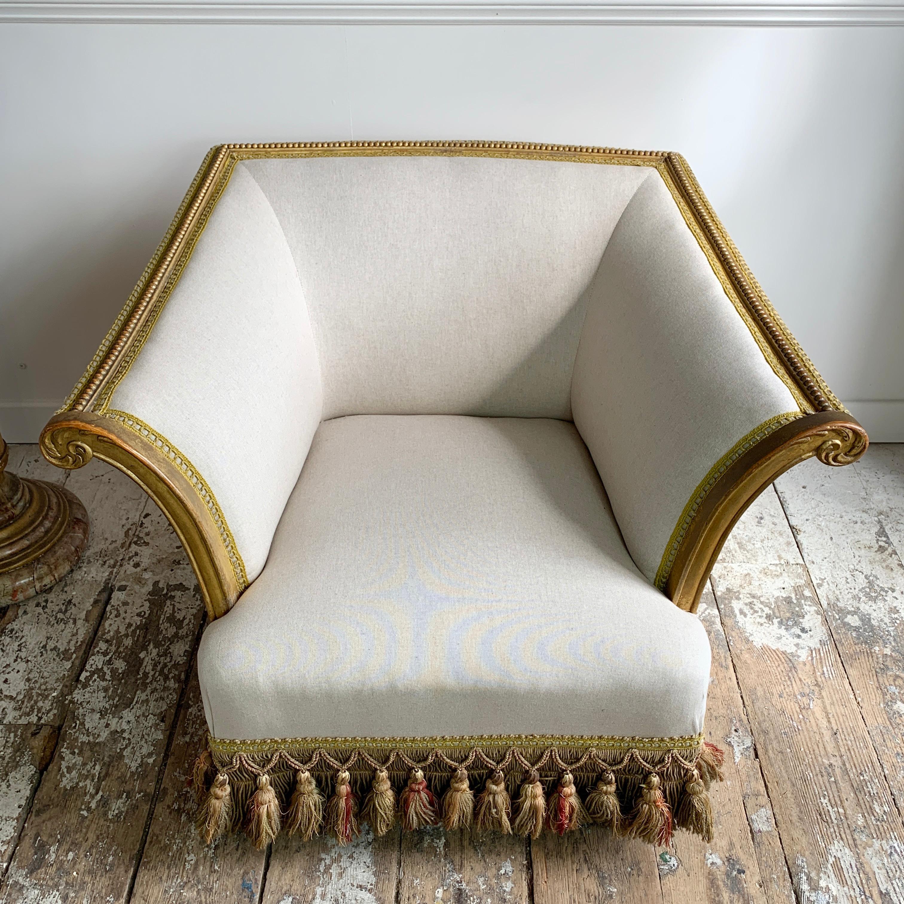 Late Victorian Country House Armchair 5